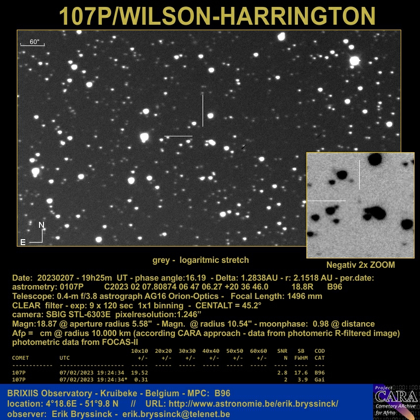 107P/WILSON-HARRINGTON
