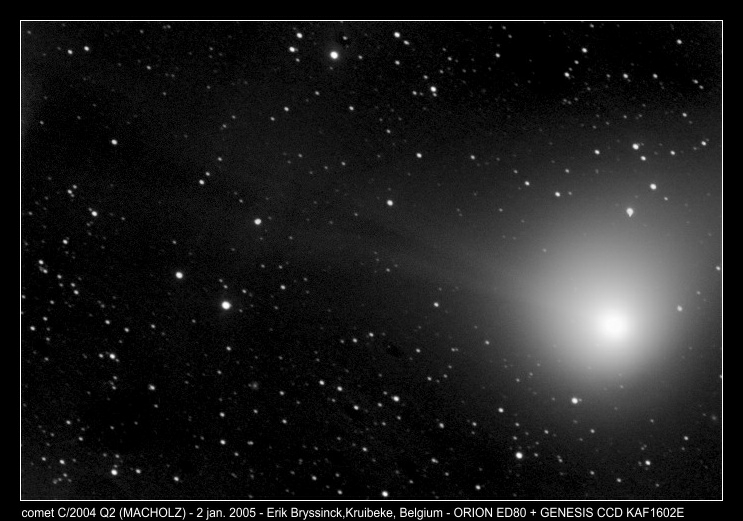 comet C/2004 Q2 (MACHOLZ) - 2 jan. 2005